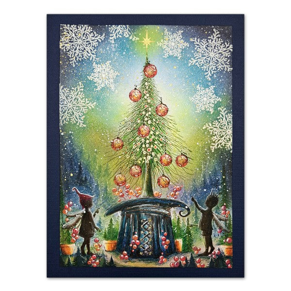 Lavinia Stamps - Snowflakes Small Stamp-2
