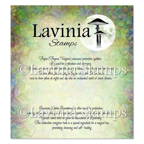 Thyme & Rosemary Words Stamp-1