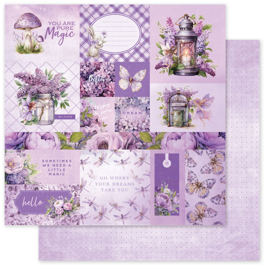 Lavender & Fairies 12x12 Paper Collection 33477-2