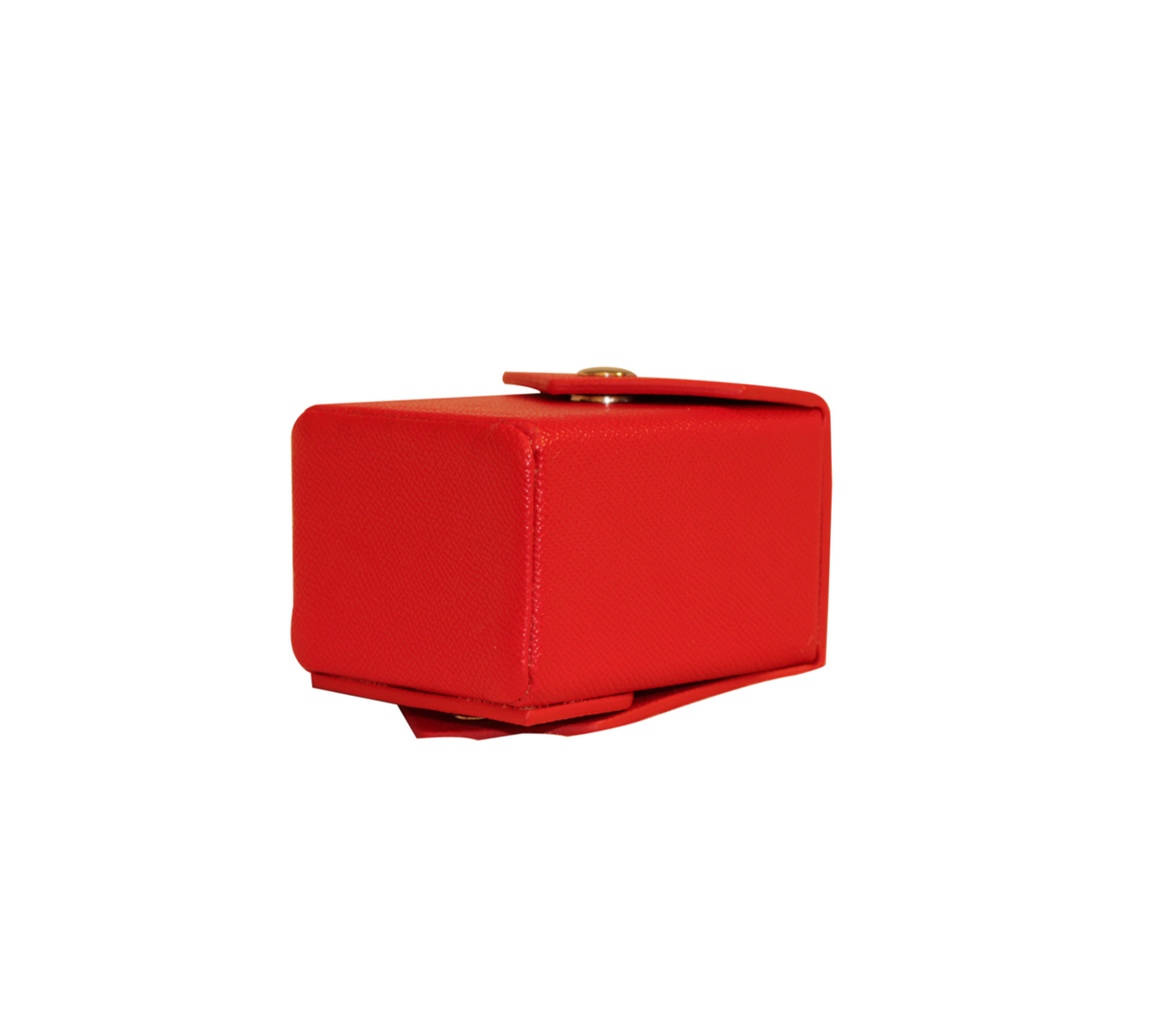 Red Mach 2 Deck Box - Hard Shell - Textured Vegan Leather-7