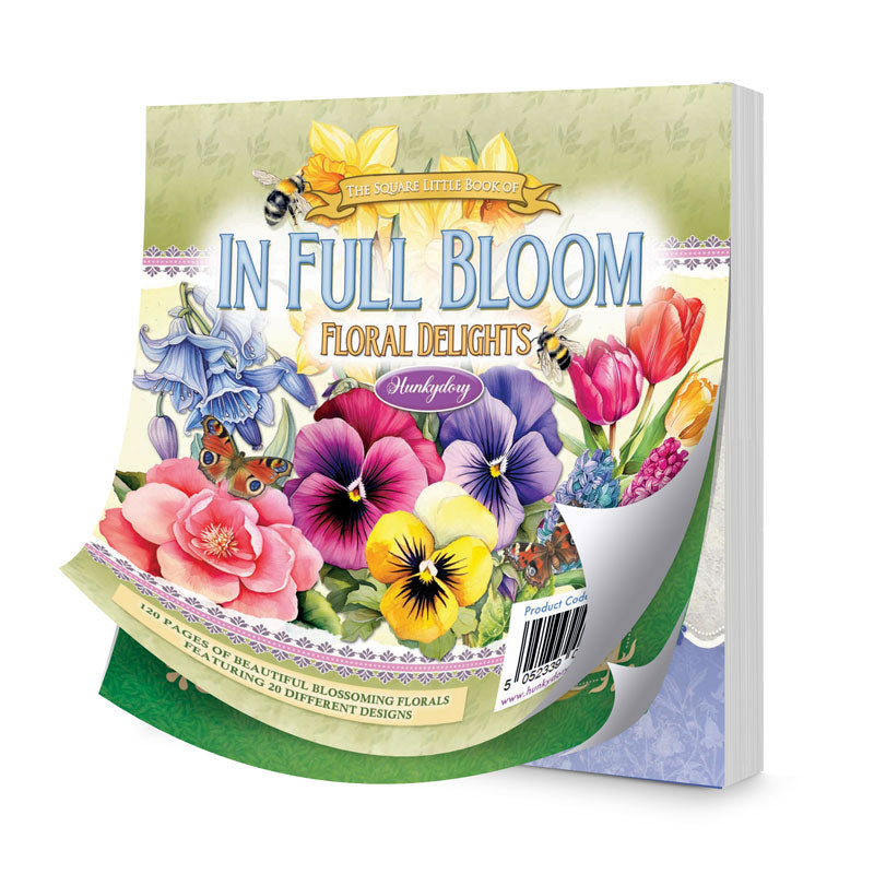 Square Little Book of In Full Bloom - Floral Delights-1