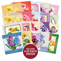 Square Little Book of In Full Bloom - Floral Delights-2