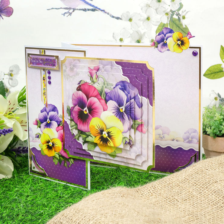 Square Little Book of In Full Bloom - Floral Delights-4