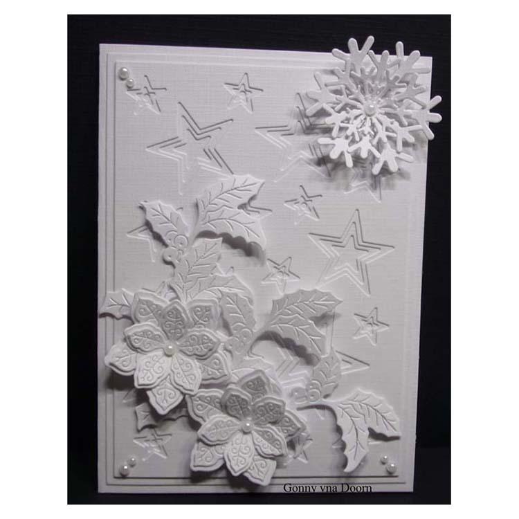 Nellie's Choice Layered Combi Dies Rectangle Stars B-3