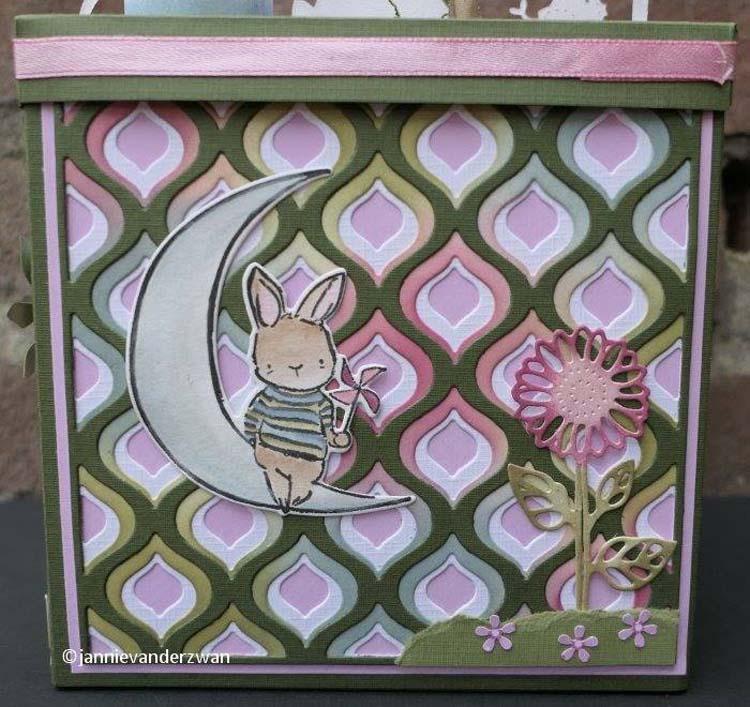 Nellie's Choice Layered Combi Dies Square Drops Layer B-3