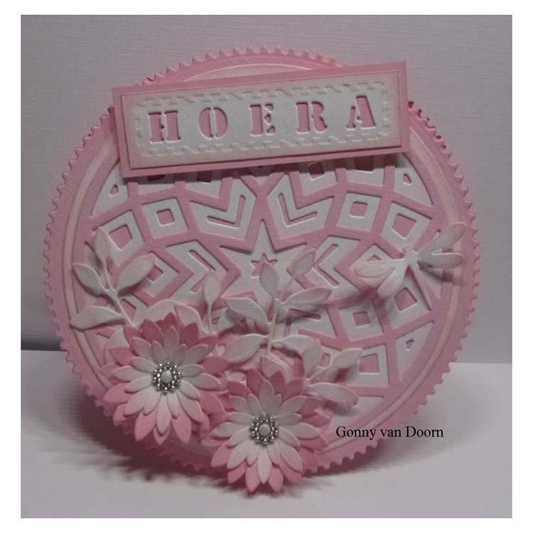 Nellie's Choice Layered Combi Dies Round Stars A-2