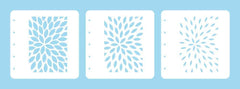 Layered combi stencil set (set of 3) Sunburst-1