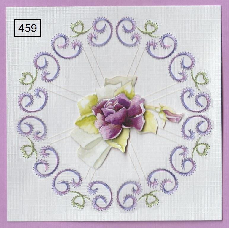 Laura's Design Digital Embroidery Pattern - Sword Circle Frame-1