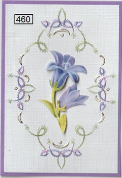 Laura's Design Digital Embroidery Pattern - Oval Flourish Frame-1