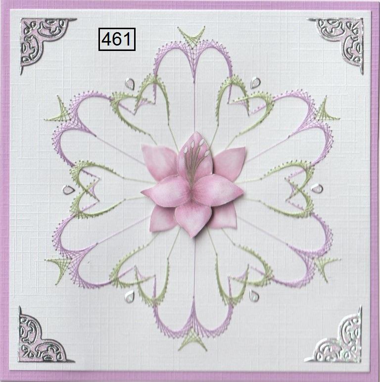 Laura's Design Digital Embroidery Pattern - Large Flower 7-1