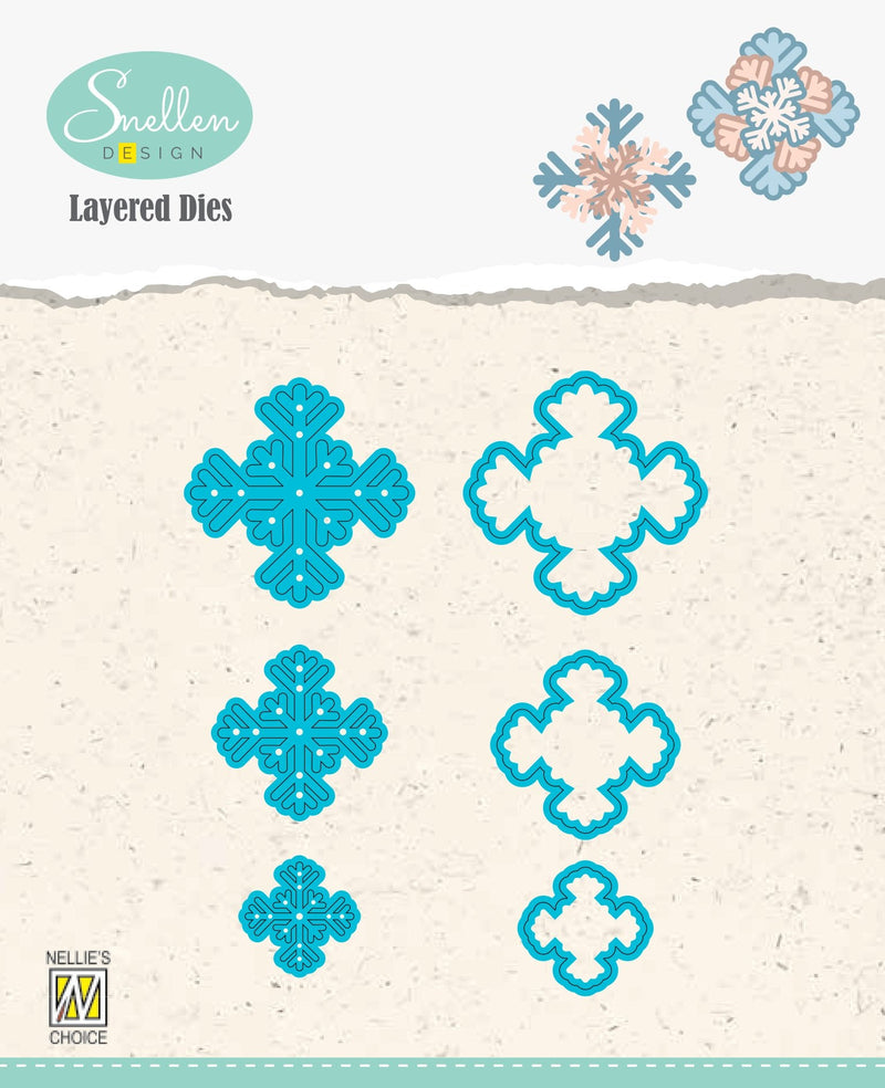 Layered Combi Dies Snowflakes 04-1