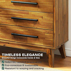 Cómoda de madera maciza Legacy-6