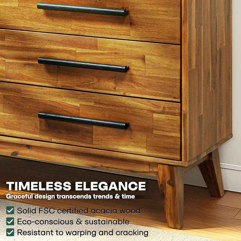 Cómoda de madera maciza Legacy-6