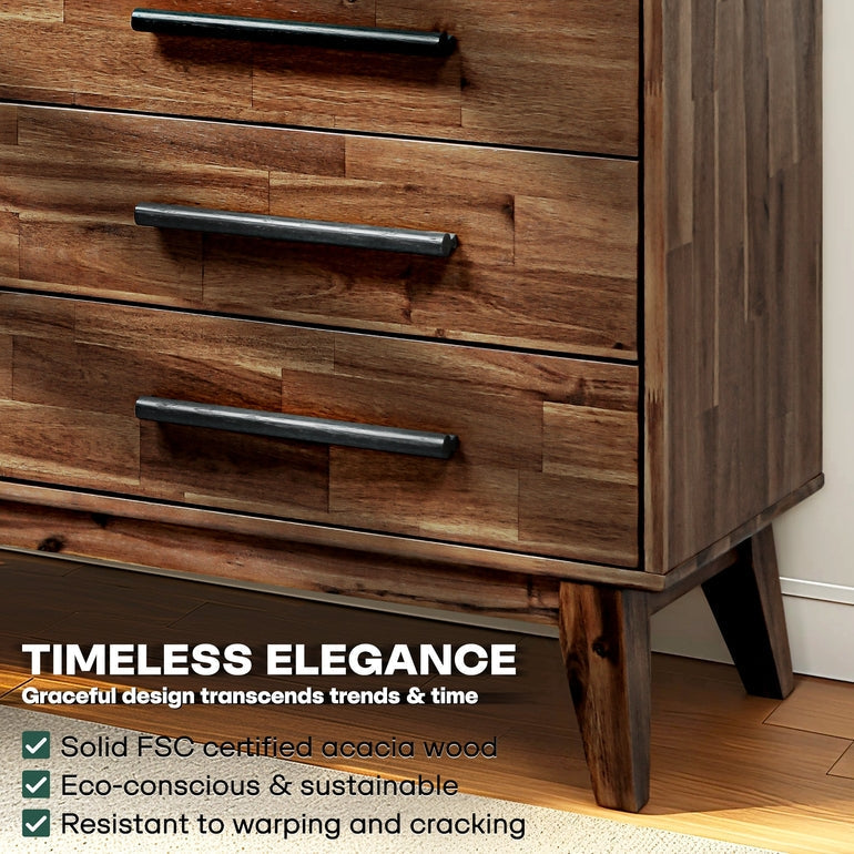 Cómoda de madera maciza Legacy-17
