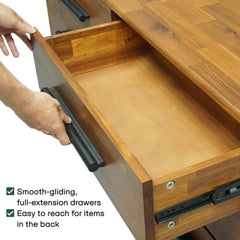 Cómoda de madera maciza Legacy-5