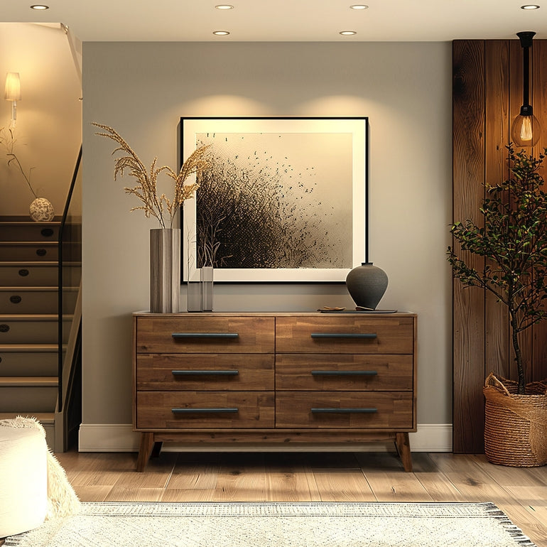 Cómoda de madera maciza Legacy-20