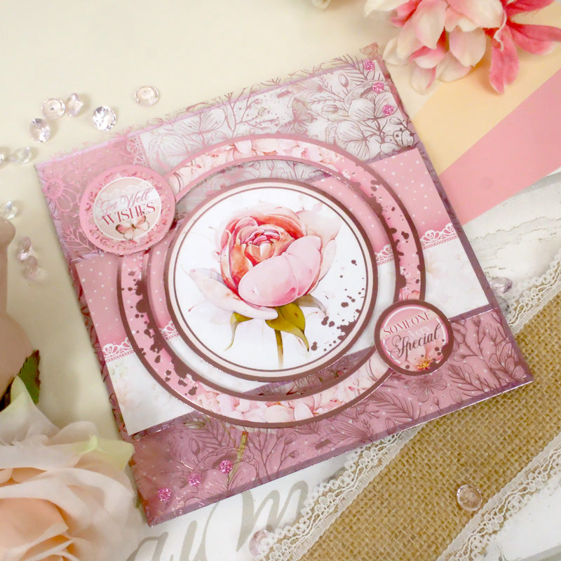 Blushing Blossoms Luxury Foiled Acetate-2