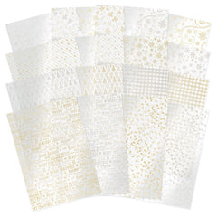 Papier acétate de luxe festif avec dorure - Sélection essentielle-1