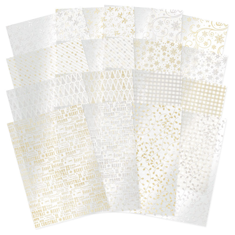 Papier acétate de luxe festif avec dorure - Sélection essentielle-1