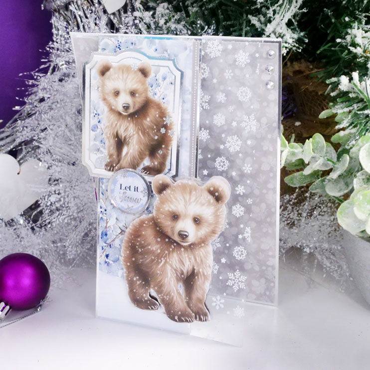 Snow Adorable Luxury Foiled Acetate-2