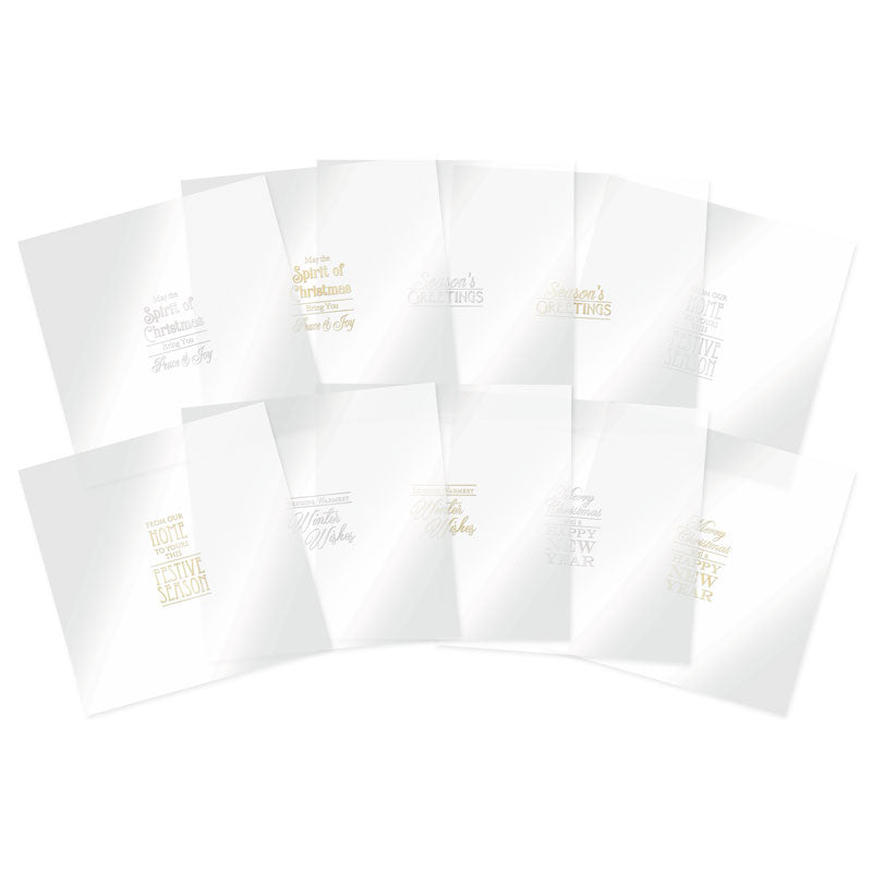 Feuilles de sentiments de luxe festives avec motifs en aluminium-1