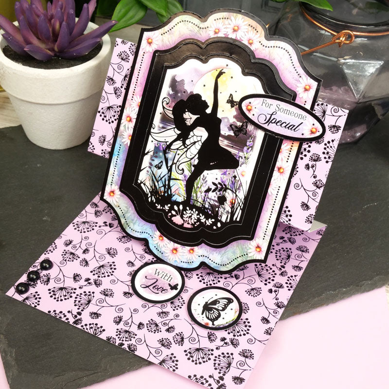 Midnight Foiled Edge-To-Edge Adorable Scorable Cardstock-3