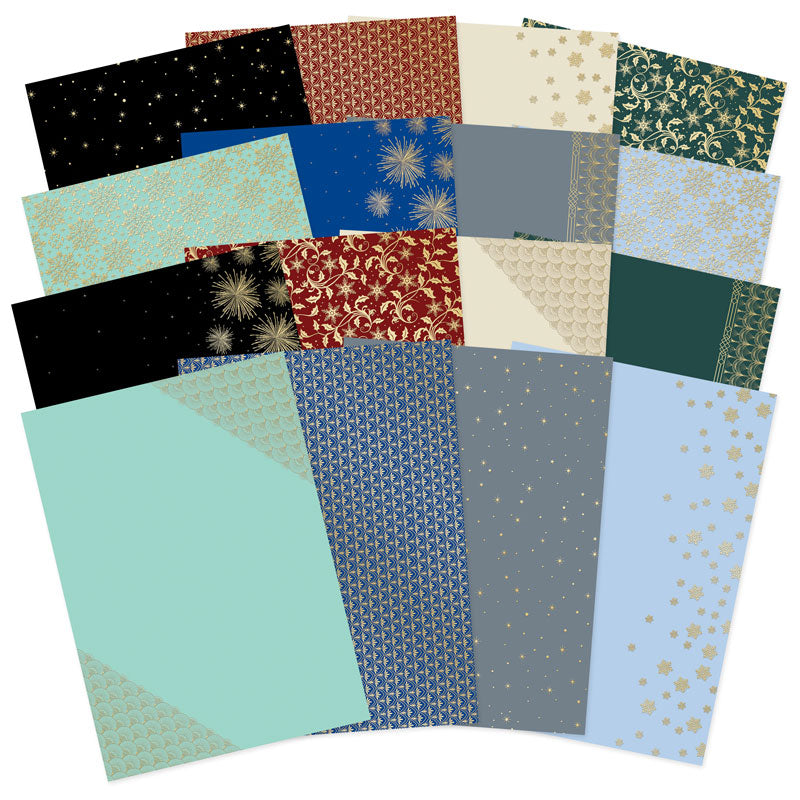 Festive Decadence Edge-to-Edge Foiled Cardstock-1