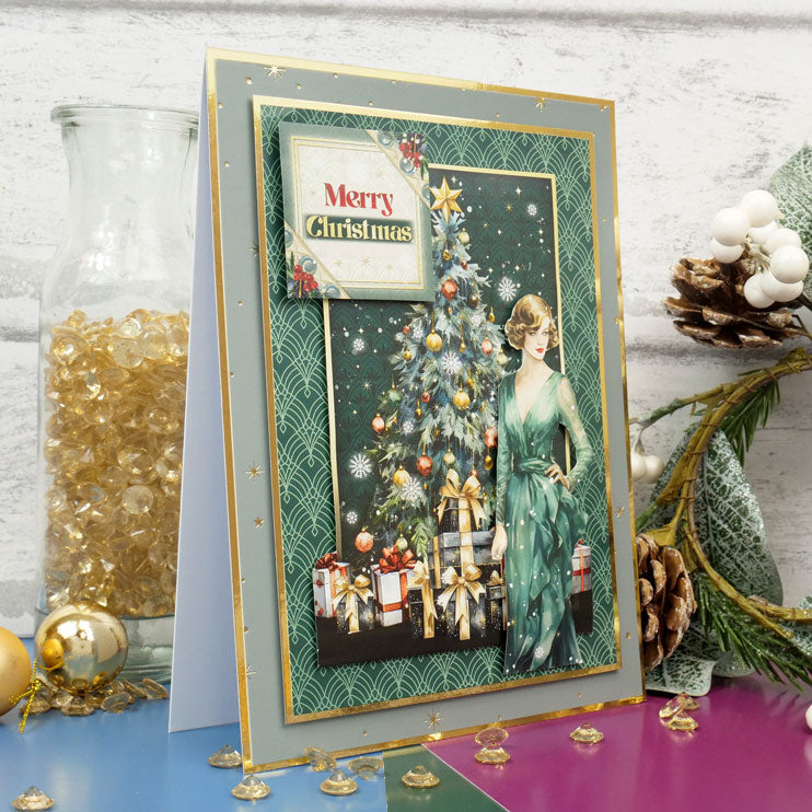 Festive Decadence Edge-to-Edge Foiled Cardstock-3