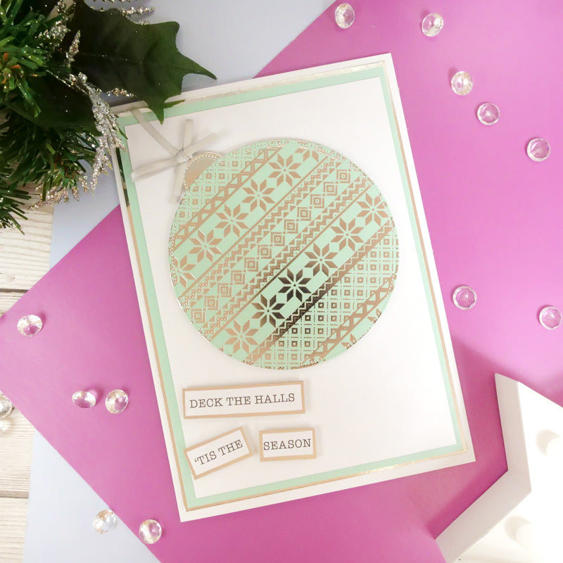 Festive Foiled Card Selection-4