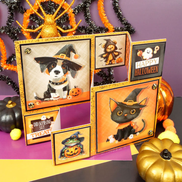 Wonderful Webs Foiled Edge to Edge Cardstock-8