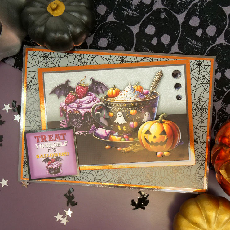 Wonderful Webs Foiled Edge to Edge Cardstock-2