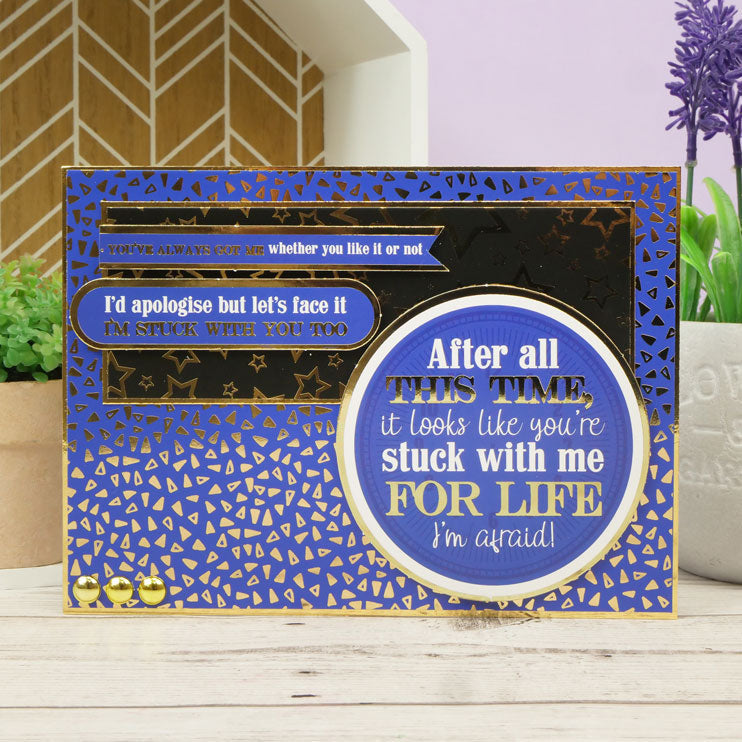 Happy Days Foiled Edge-to-Edge Cardstock-2