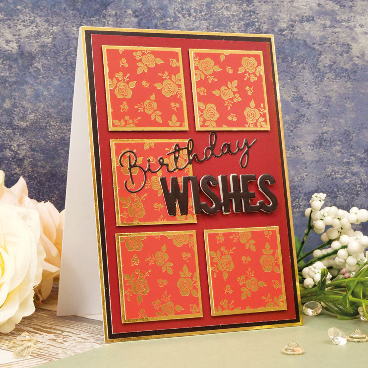 Eternal Blooms Foiled Edge-to-Edge Cardstock-4
