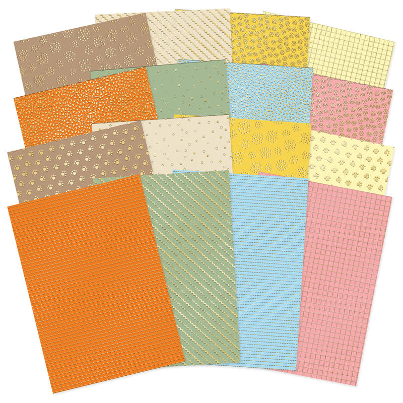Animal Antics Foiled Edge-to-Edge Cardstock-1