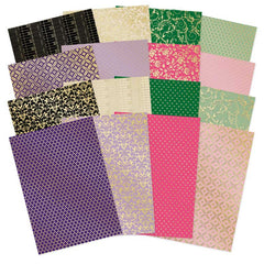 Fairy Decadence Foiled Edge-to-Edge Cardstock-1