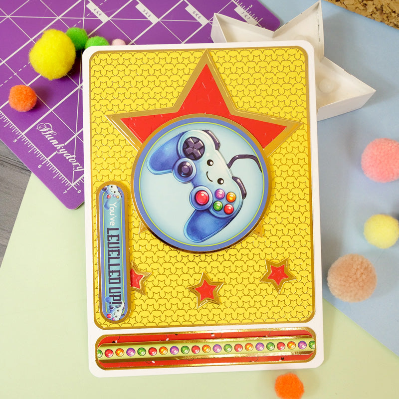 Pun-tastic Foiled Edge-to-Edge Cardstock-4
