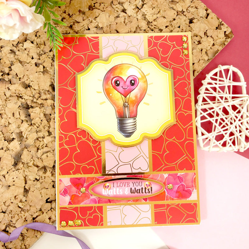 Pun-tastic Foiled Edge-to-Edge Cardstock-7