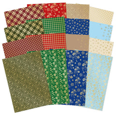 A Cherished Christmas Foiled Edge-to-Edge Cardstock-1