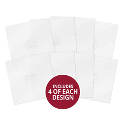 Luxury Festive Foiled Parchment Sentiment Sheets-1