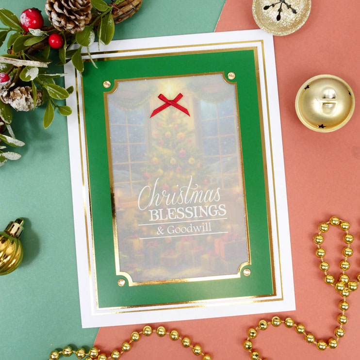 Luxury Festive Foiled Parchment Sentiment Sheets-8