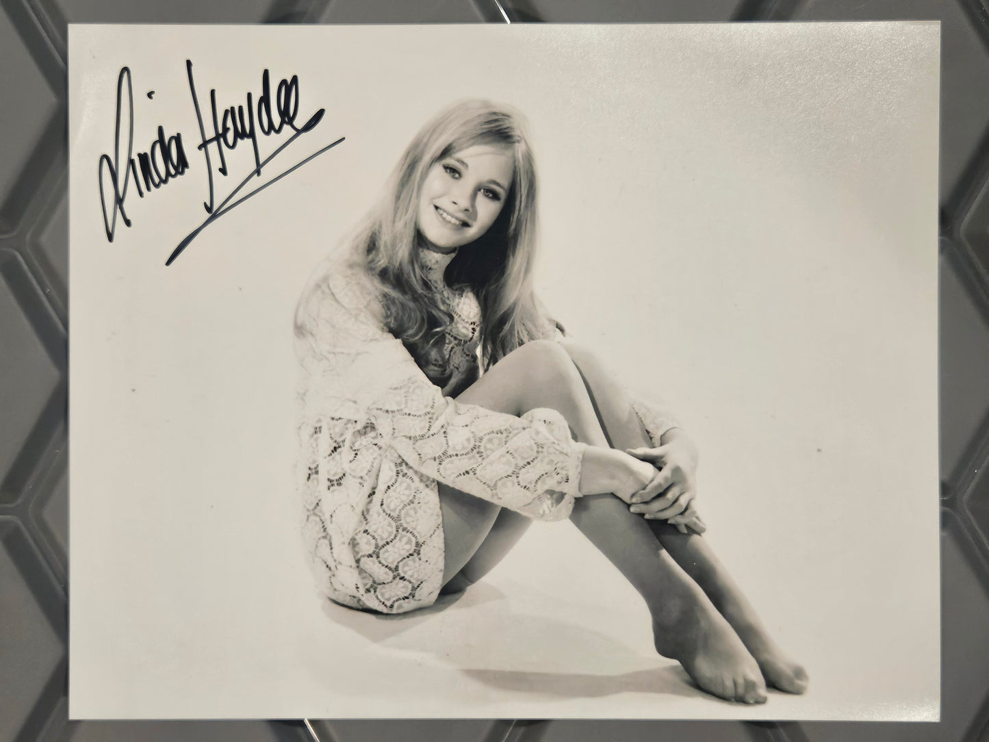 Linda Hayden Autographed 10x8 Photo with COA | Hammer Horror