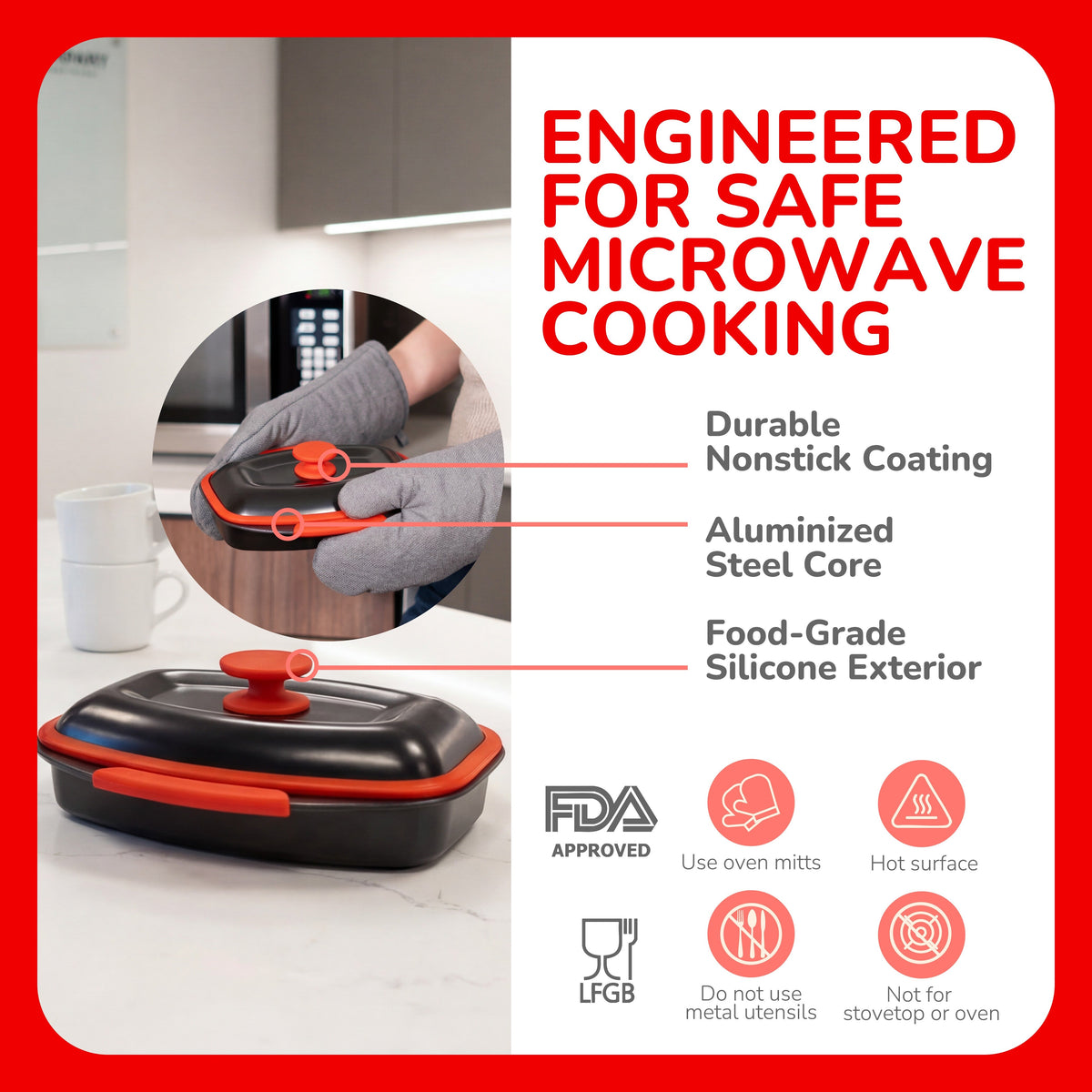 Micro Grill Chef Pot™  - Microwave Cooking Pot-6