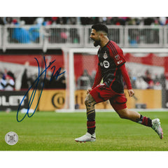 Lorenzo Insigne Autographed Toronto FC Celebration 8x10 Photo-1