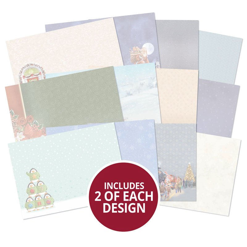 A Merry Little Christmas Luxury Card Inserts-1