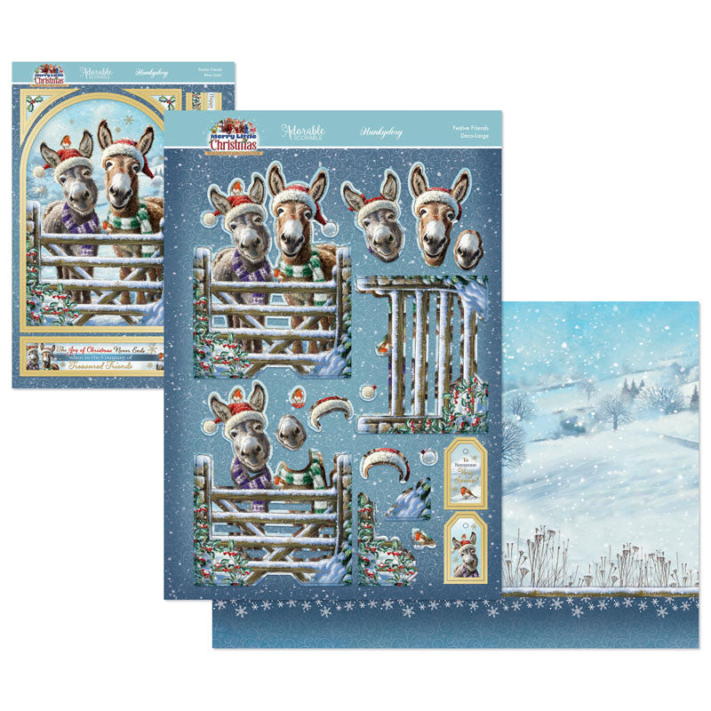 A Merry Little Christmas Deco-Large Set - Festive Friends-1