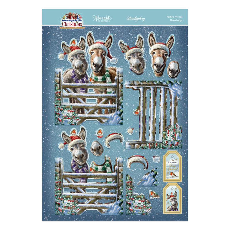 A Merry Little Christmas Deco-Large Set - Festive Friends-3