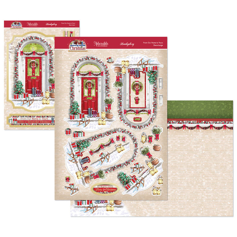 A Merry Little Christmas Deco-Large Set - From Our Home to Yours-1
