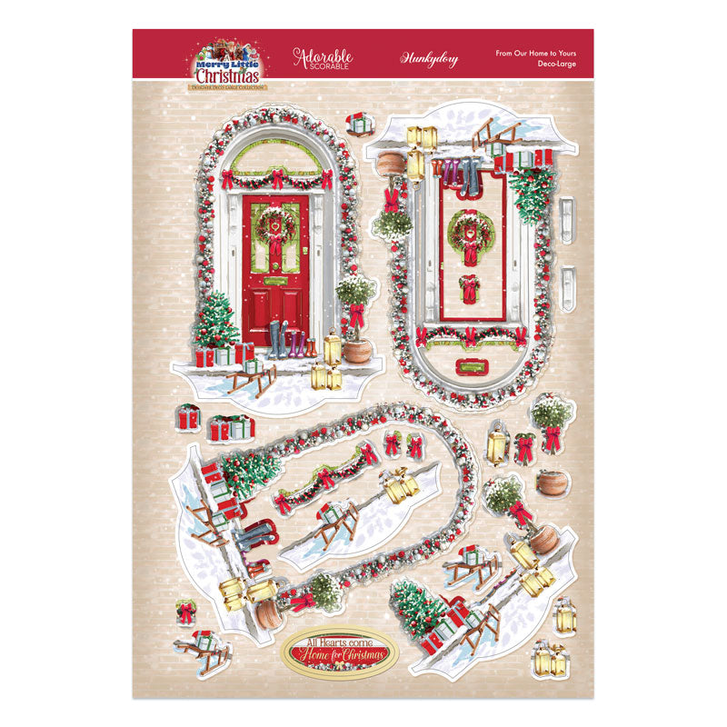 A Merry Little Christmas Deco-Large Set - From Our Home to Yours-3
