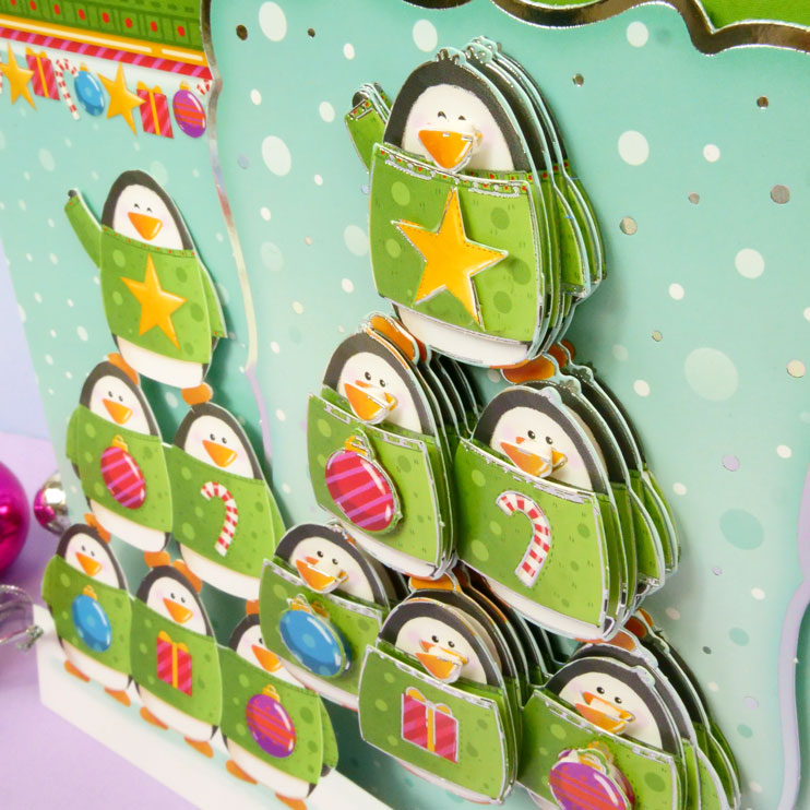 A Merry Little Christmas Deco-Large Set - Penguin Tree-6