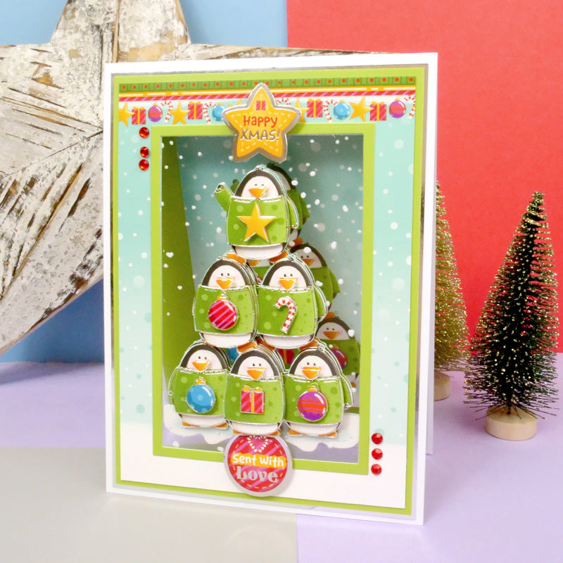 A Merry Little Christmas Deco-Large Set - Penguin Tree-7